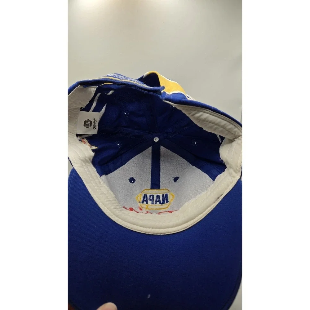 Michael Waltrip 55 NAPA Racing NASCAR Hat Blue Toyota Sponsor Cap OSFM